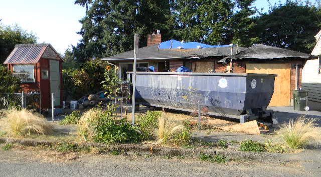 Fire damage before — project 2