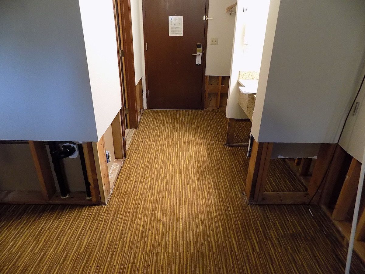 Custom home project 3 before