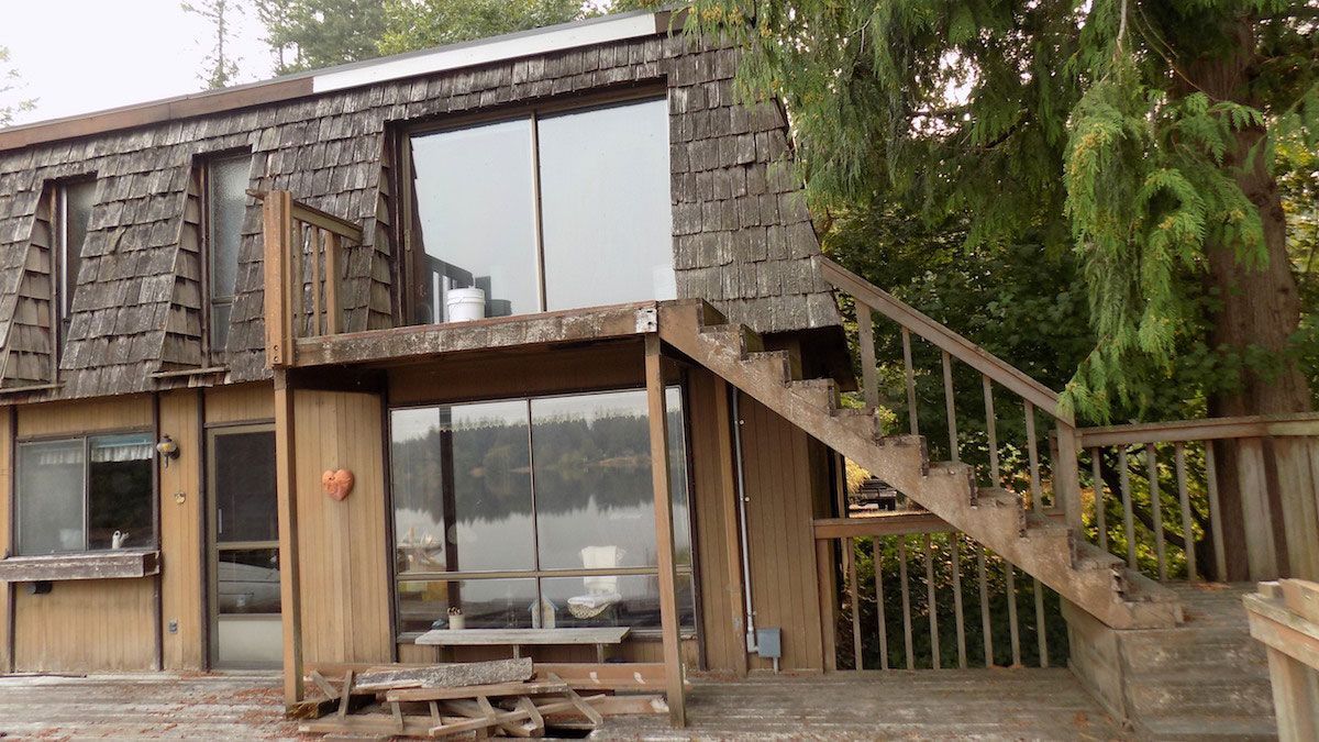 Custom home project 4 before